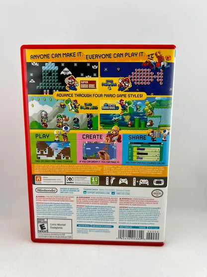 Super Mario Maker Nintendo Wiiu