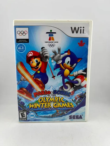 Mario & Sonic At The Olympic Winter Game Nintendo Wii