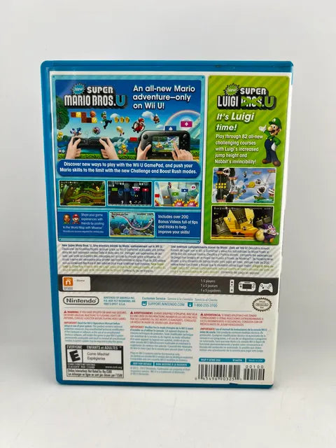 New Super Mario Bros. U + New Super Luigi. U  Nintendo Wiiu