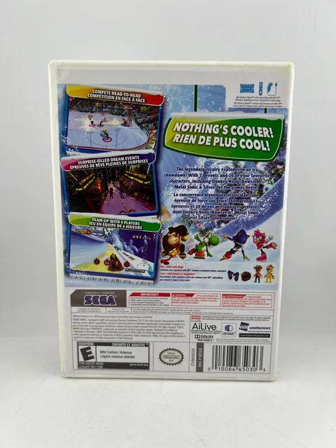 Mario & Sonic At The Olympic Winter Game Nintendo Wii