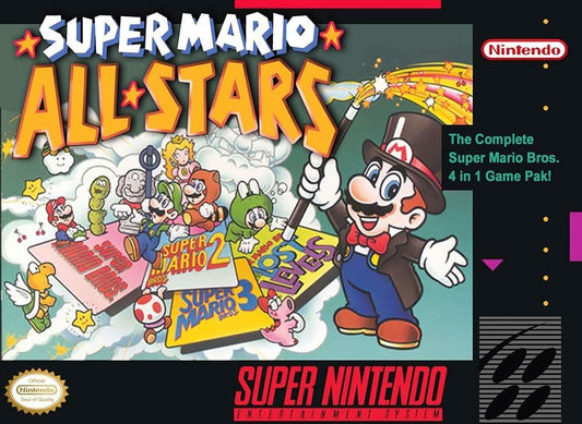 SUPER MARIO ALL-STARS SUPER NINTENDO SNES