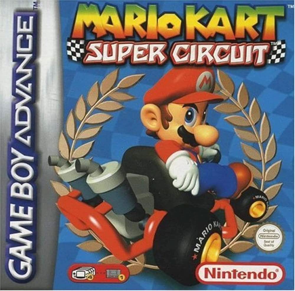 MARIO KART SUPER CIRCUIT EN BOITE GAME BOY ADVANCE GBA