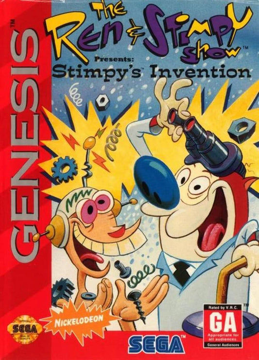 The Ren and Stimpy show - Stimpy's Invention SEGA Genesis