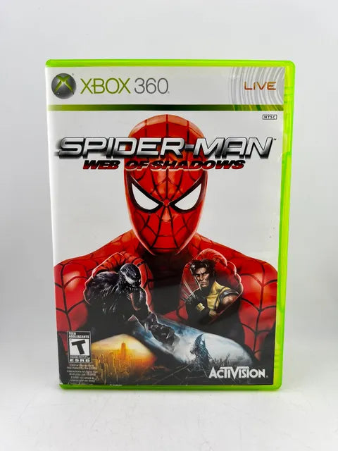 Spiderman Web of Shadows Xbox 360 X360
