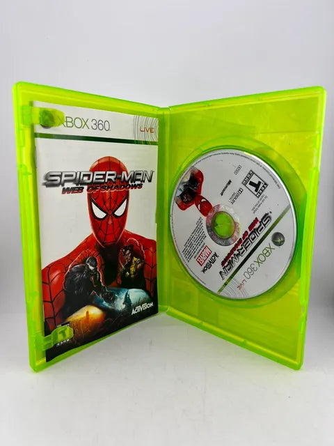 Spiderman Web of Shadows Xbox 360 X360