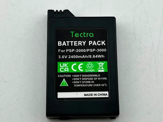 Batterie de rechange 2400mAh pour PSP 2000 et PSP 3000