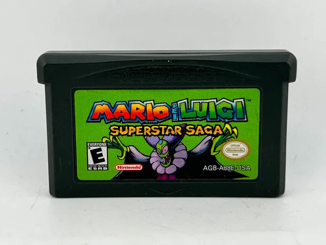 Mario and Luigi Superstar Saga Game Boy Advance GBA