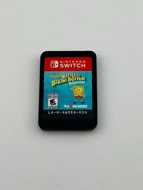 SpongeBob SquarePants Battle for Bikini Bottom Rehydrated Nintendo Switch