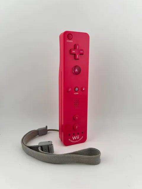 Manette Rose Officielle Motion Plus Intégré Nintendo Wii