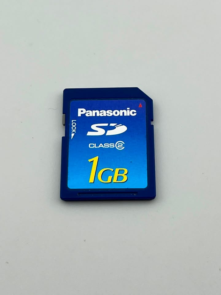Carte Mémoire Panasonic Nintendo Wii 1GB SD Memory Card