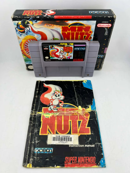 Mr. Nutz En Boite Super Nintendo SNES