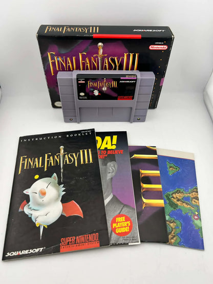 Final Fantasy III 3 Ou VI 6 En Boite Super Nintendo SNES