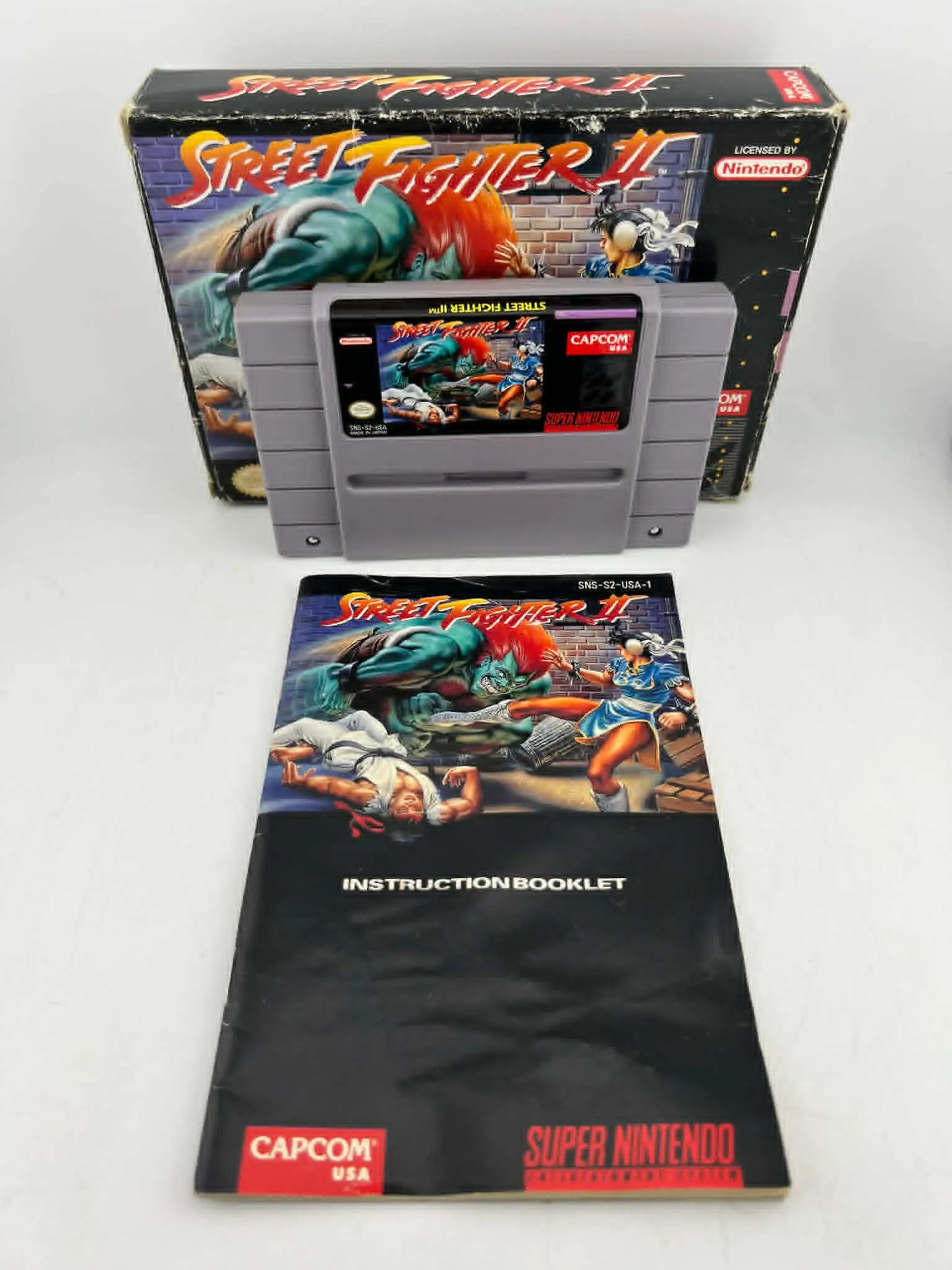 STREET FIGHTER II 2 EN BOITE SUPER NINTENDO SNES