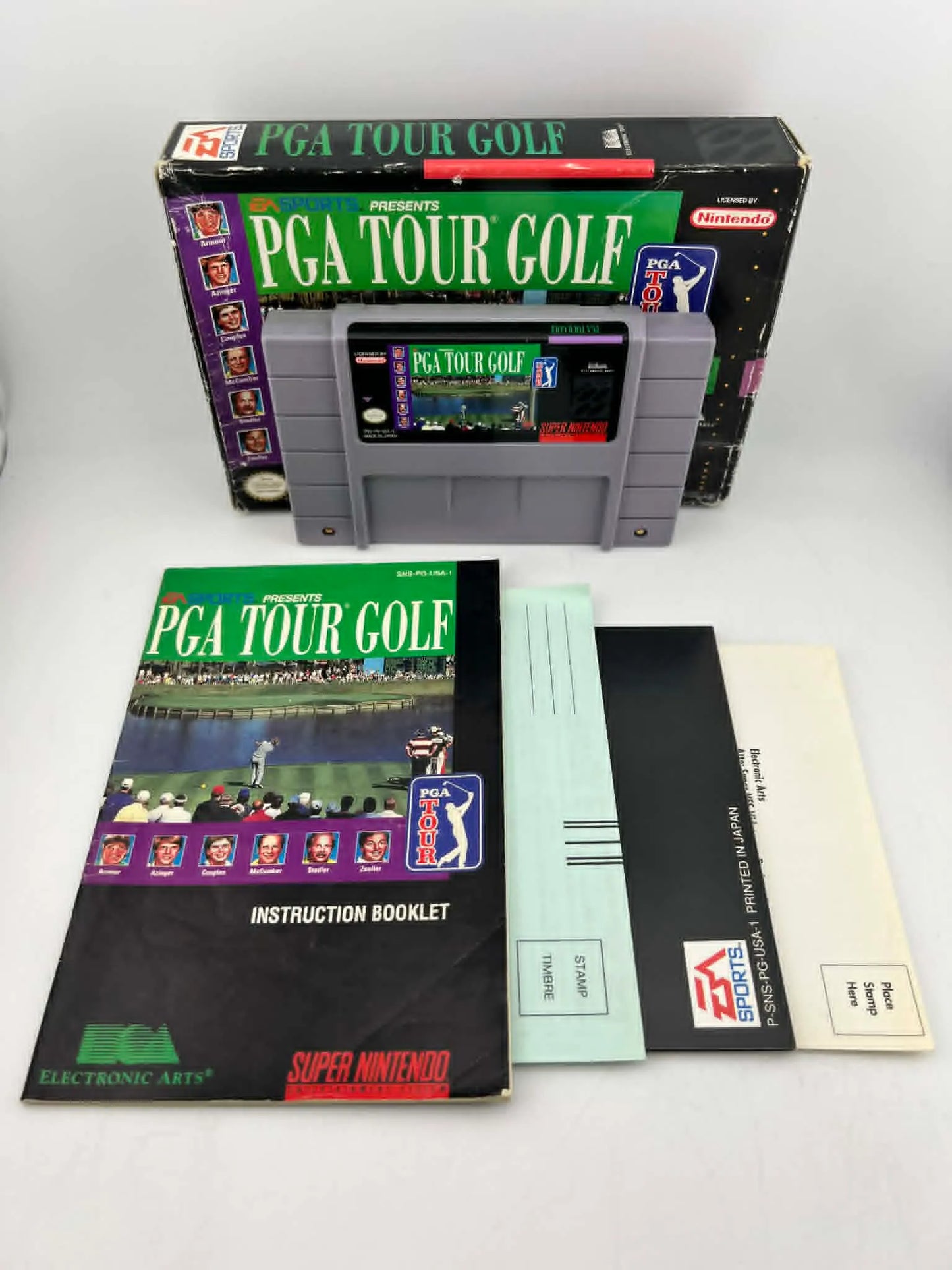 PGA TOUR GOLF EN BOITE SUPER NINTENDO SNES