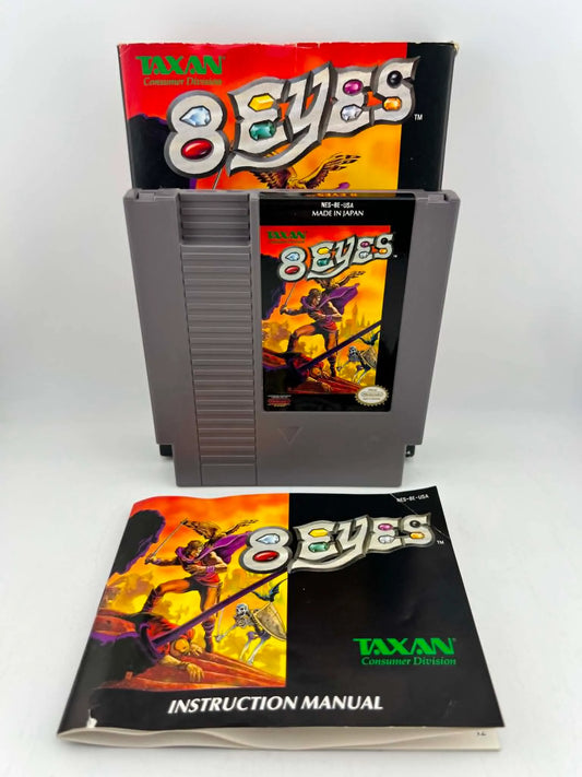 8 EYES EN BOITE NINTENDO NES