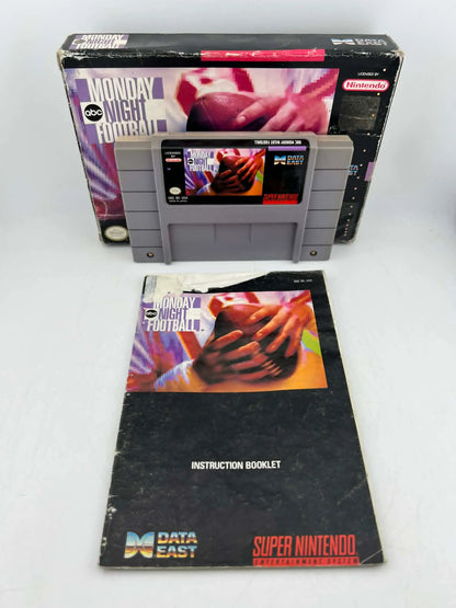 ABC MONDAY NIGHT FOOTBALL EN BOITE SUPER NINTENDO SNES