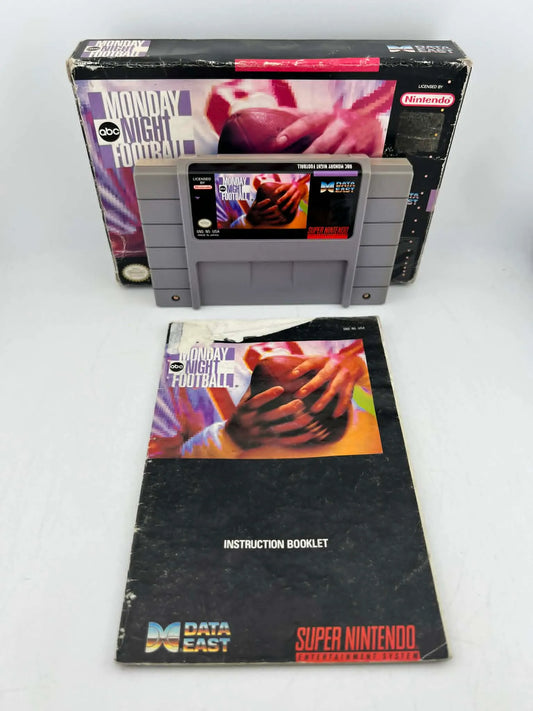 ABC MONDAY NIGHT FOOTBALL EN BOITE SUPER NINTENDO SNES