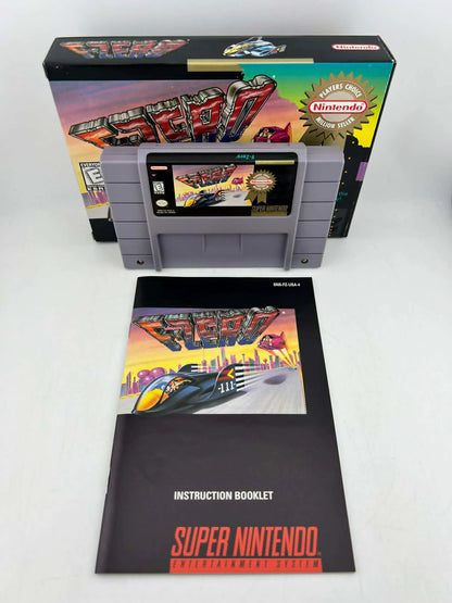 F-ZERO PLAYER'S CHOICE EN BOITE SUPER NINTENDO SNES