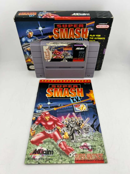 SUPER SMASH TV EN BOITE SUPER NINTENDO SNES