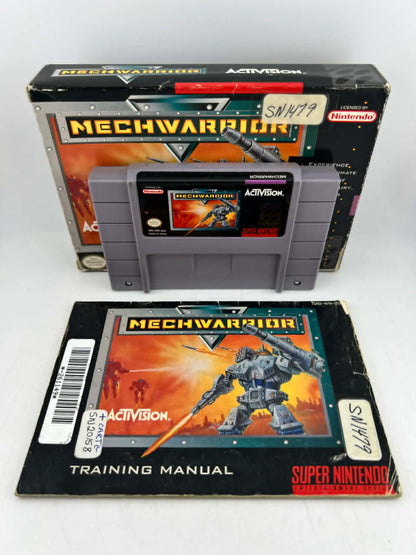 MechWarrior Super Nintendo SNES
