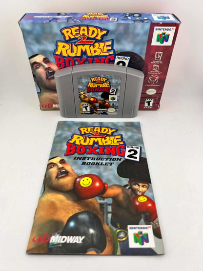 READY 2 RUMBLE BOXING ROUND 2 EN BOITE NINTENDO 64 N64