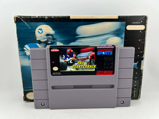 PRO QUARTERBACK EN BOITE SUPER NINTENDO SNES