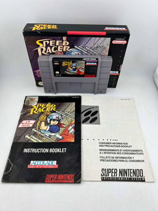 SPEED RACER IN MY MOST DANGEROUS ADVENTURES EN BOITE SUPER NINTENDO SNES