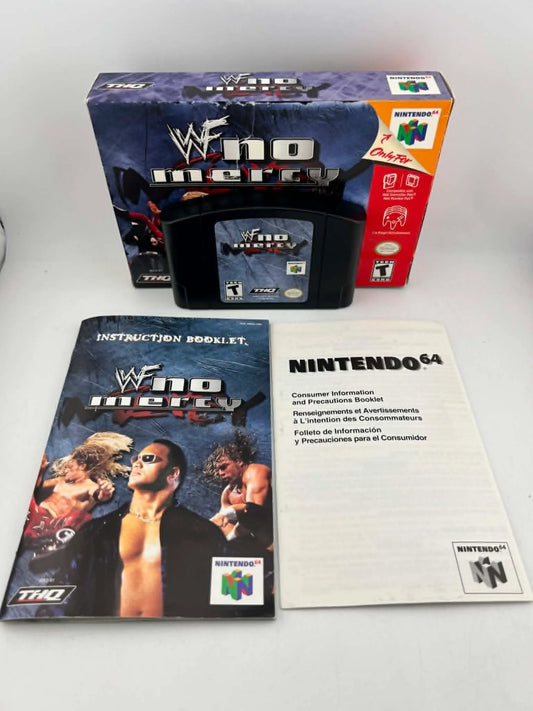 WWF NO MERCY EN BOITE NINTENDO 64 N64