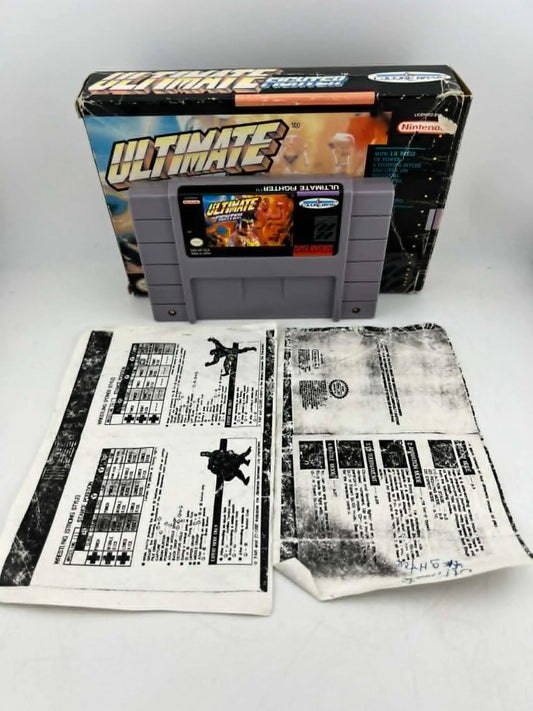 ULTIMATE FIGHTER EN BOITE SUPER NINTENDO SNES
