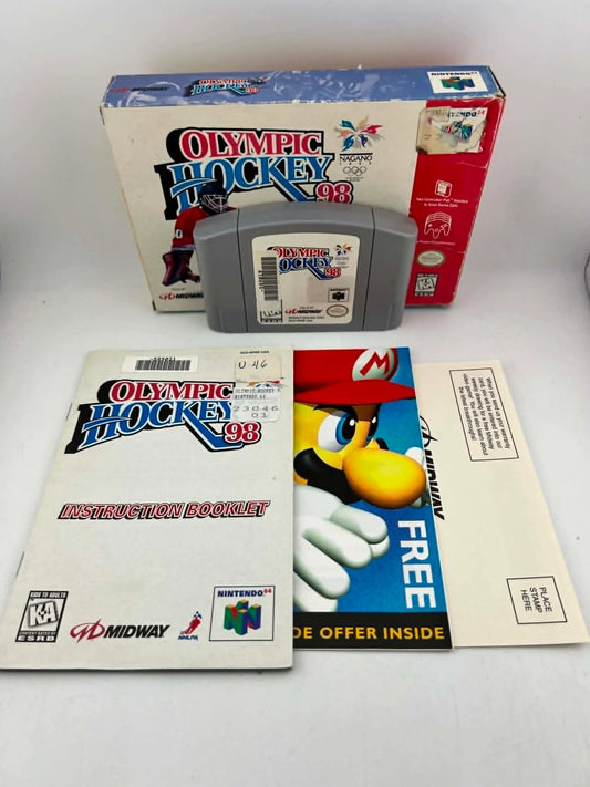 OLYMPIC HOCKEY NAGANO 98 EN BOITE NINTENDO 64 N64