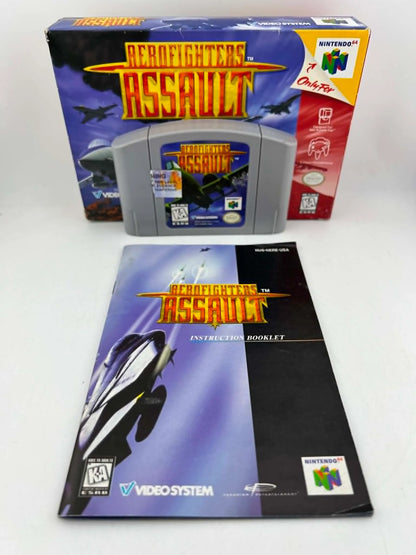 AEROFIGHTERS ASSAULT EN BOITE NINTENDO 64 N64