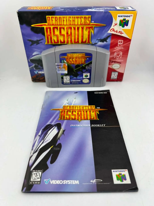 AEROFIGHTERS ASSAULT EN BOITE NINTENDO 64 N64