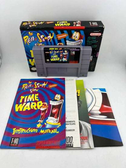THE REN AND STIMPY SHOW: TIME WARP EN BOITE SUPER NINTENDO SNES