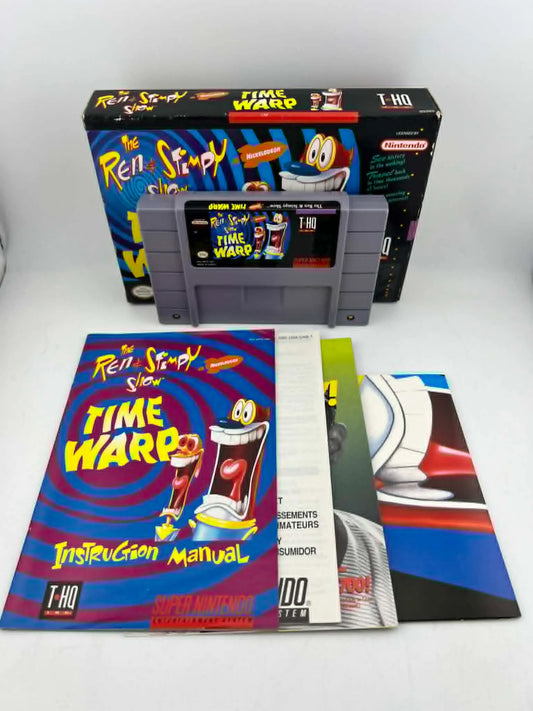 THE REN AND STIMPY SHOW: TIME WARP EN BOITE SUPER NINTENDO SNES