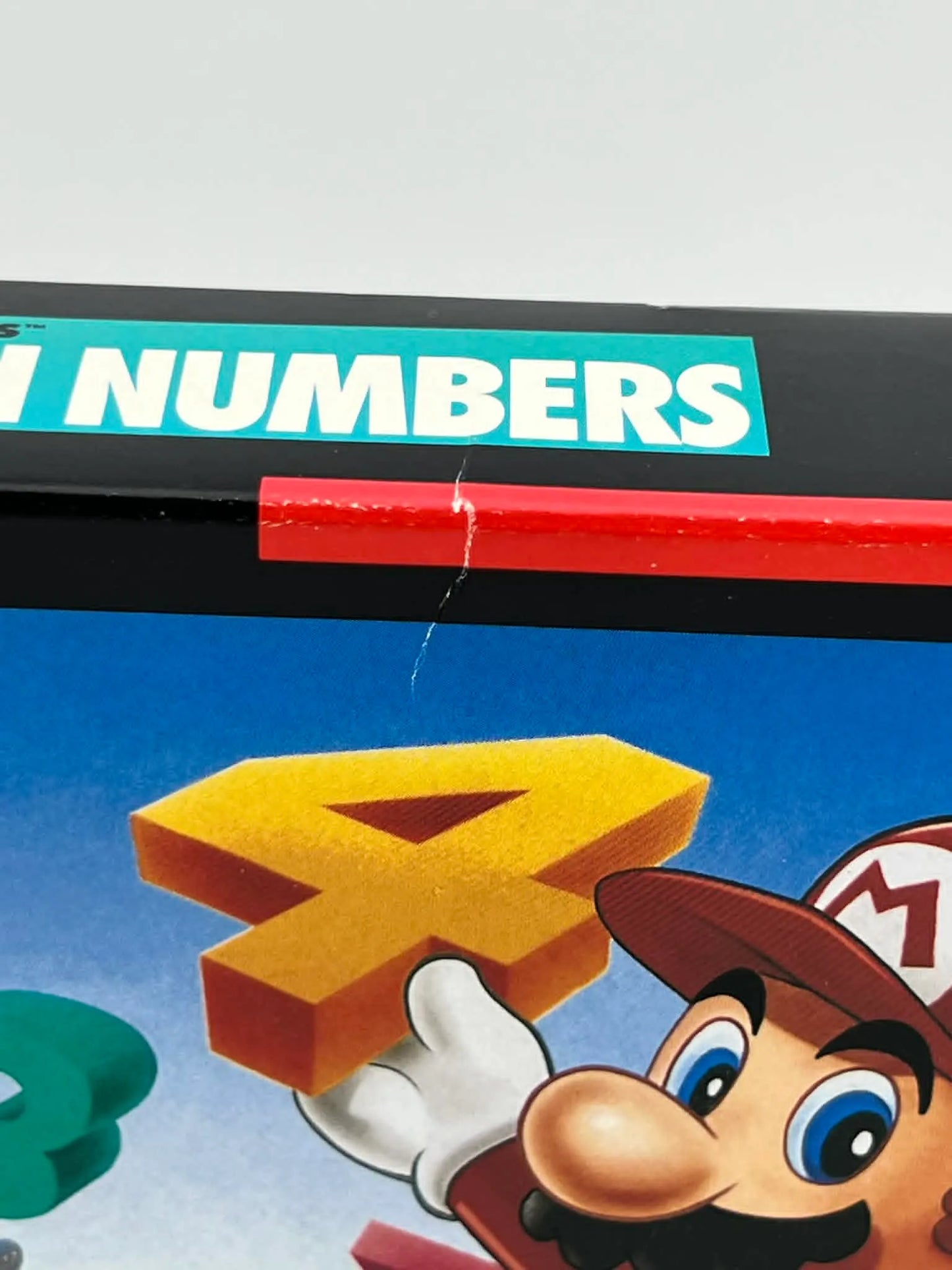 MARIO'S EARLY YEARS FUN WITH NUMBERS en boite SUPER NINTENDO SNES