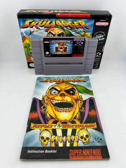 SKULJAGGER en boite SUPER NINTENDO SNES