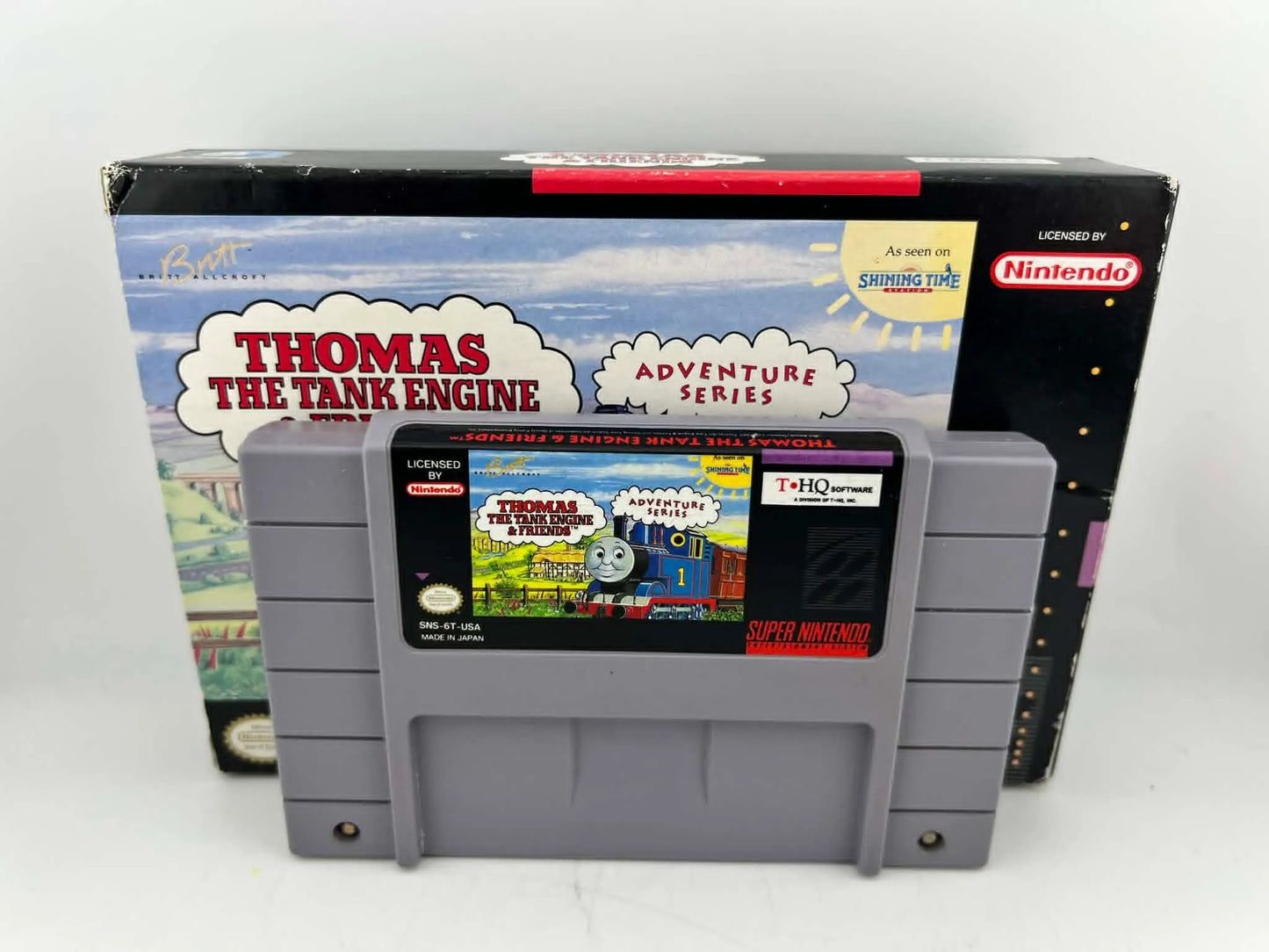 THOMAS THE TANK ENGINE AND FRIENDS en boite SUPER NINTENDO SNES