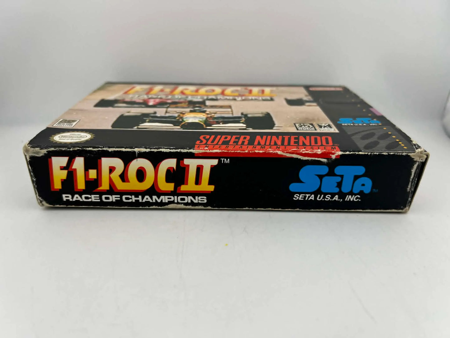 F1 ROC II  2 RACE OF CHAMPIONS en boite SUPER NINTENDO SNES