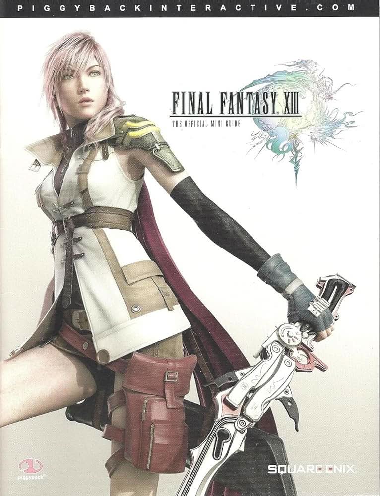 Final Fantasy XIII 13 - The Official Mini Guide Piggyback