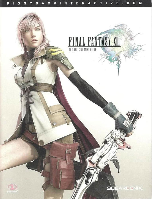 Final Fantasy XIII 13 - The Official Mini Guide Piggyback