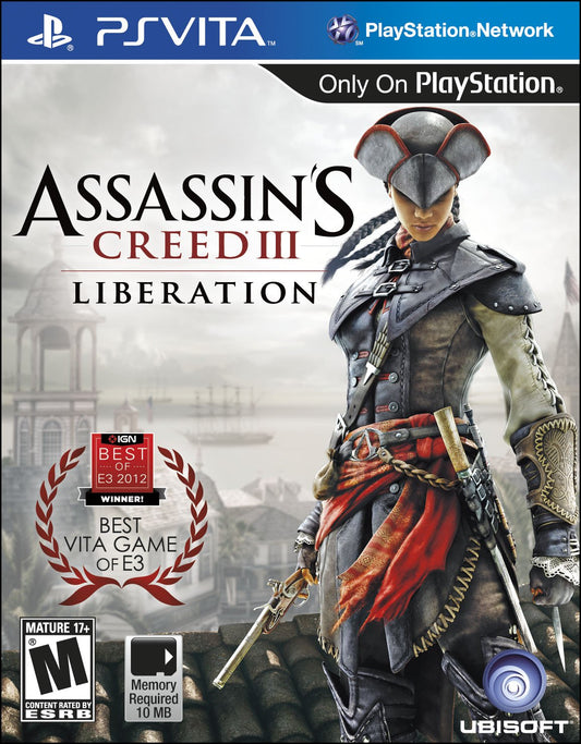 Assassin's Creed III 3 Liberation Playstation Vita