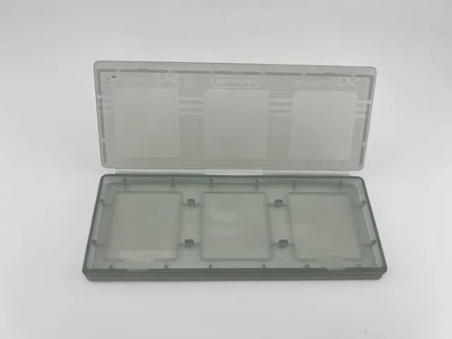 Boîtier de rangement officiel Nintendo  3 cartouches Nintendo DS Transparent fumé