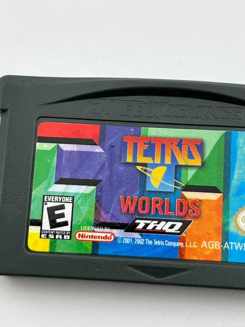 Tetris Worlds Game Boy Advance Gba