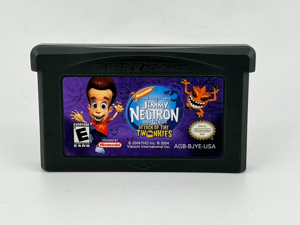 Jimmy Neutron Attack of the Twonkies Game Boy Advance GBA