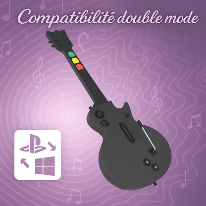 Hyper Jammer Wireless Guitar Playstation 3 PS3 / PC