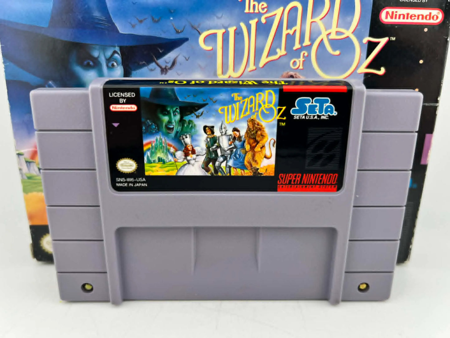 THE WIZARD OF OZ EN BOITE SUPER NINTENDO SNES