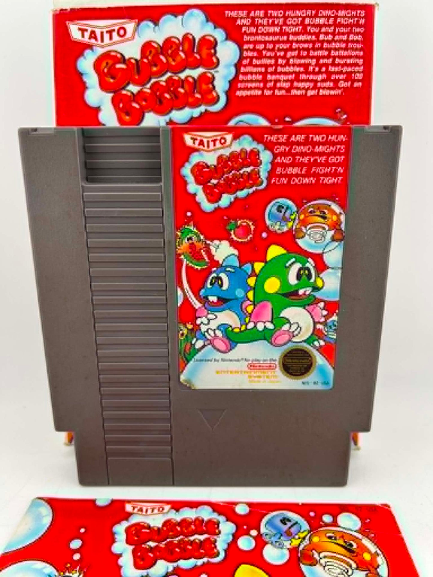 Bubble Bobble En Boite Nintendo Nes