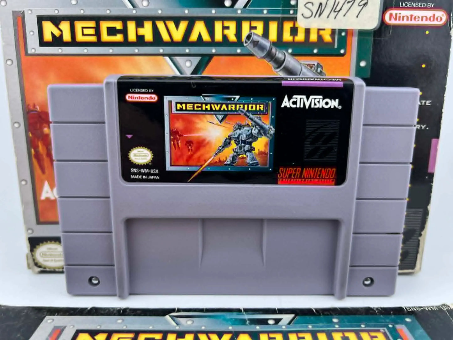 MechWarrior Super Nintendo SNES