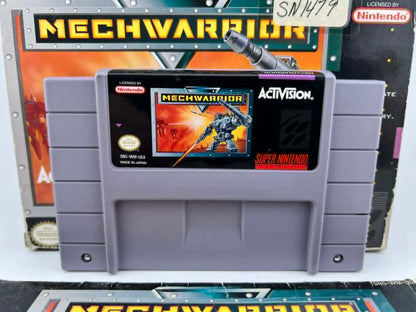 MechWarrior Super Nintendo SNES