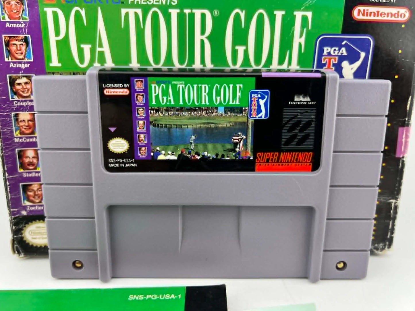 PGA TOUR GOLF EN BOITE SUPER NINTENDO SNES